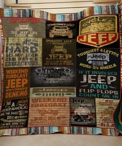 Lego Jeep Quilt Blanket Bedding Set for Home Décor