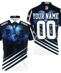 Leighton Vander Esch & Jaylon Smith Dallas Cowboys Personalized 3D All Over Print Polo Shirt