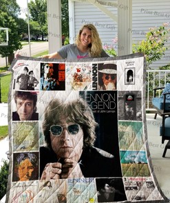 Lennon Legend John Lennon Poster Quilt Blanket Bedding Set