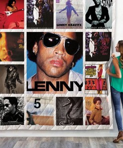 Lenny Kravitz Albums Quilt Blanket Bedding Set