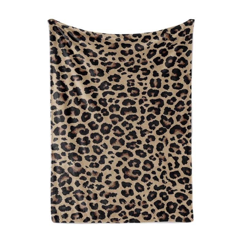 Leopard Skin Living Room Area Amazon No4012 Sherpa Fleece Blanket Gifts for Family, for Couple
