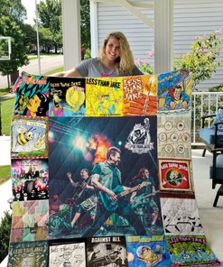 Less Than Jake Style Quilt Blanket Bedding Set