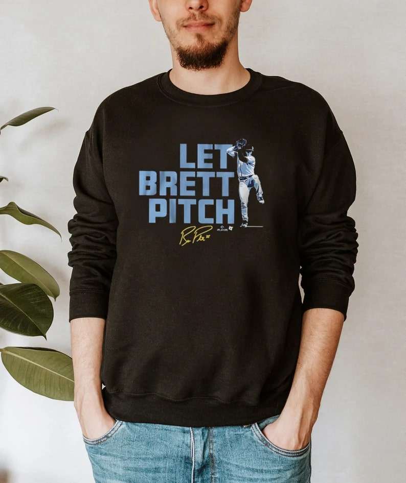 Let Brett Pitch Sports Mom Shirt