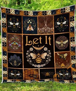 Let It Be Quilt Blanket Bedding Set