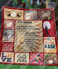 Let Your Faith Be Bigger Than Your Fear Quilt Blanket Bedding Set