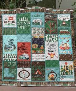 Let's Sleep Under The Stars Quilt Blanket Bedding Set