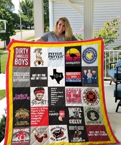 Letterkenny Pitter Patter Quilt Blanket Bedding Set
