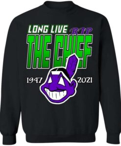 Leveland Chief Wahoo Vintage Mlb Crewneck Sweatshirt