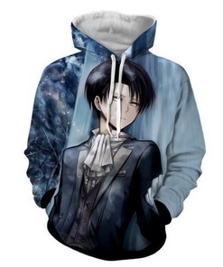 Levi Ackerman Attack On Titan 3D Hoodie
