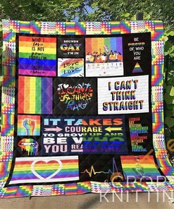 Lgbt 2 Quilt Blanket Bedding Set