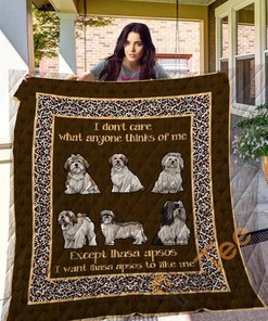 Lhasa Apsos 09 Quilt Blanket Bedding Set