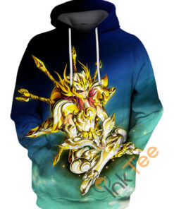 Libra Dohko Saint Seiya Hoodie 3D