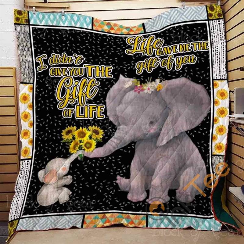 Life Gave Me The Gift Of You Quilt Blanket Bedding Set