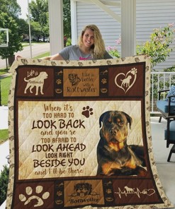 Life Is Better With Rottweiler Quilt Blanket Bedding Set