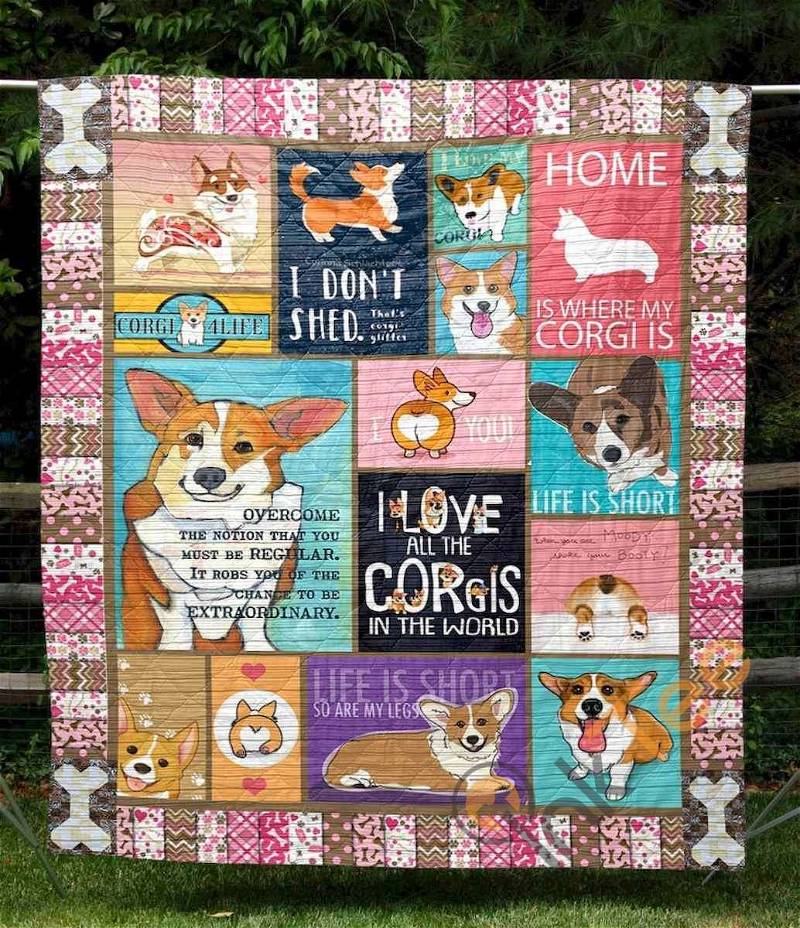 Life Is Short So Are My Legs Quilt Blanket Bedding Set