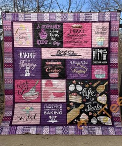 Life Is What You Bake Quilt Blanket Bedding Set