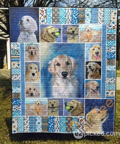 Life Of Goldens Quilt Blanket Bedding Set