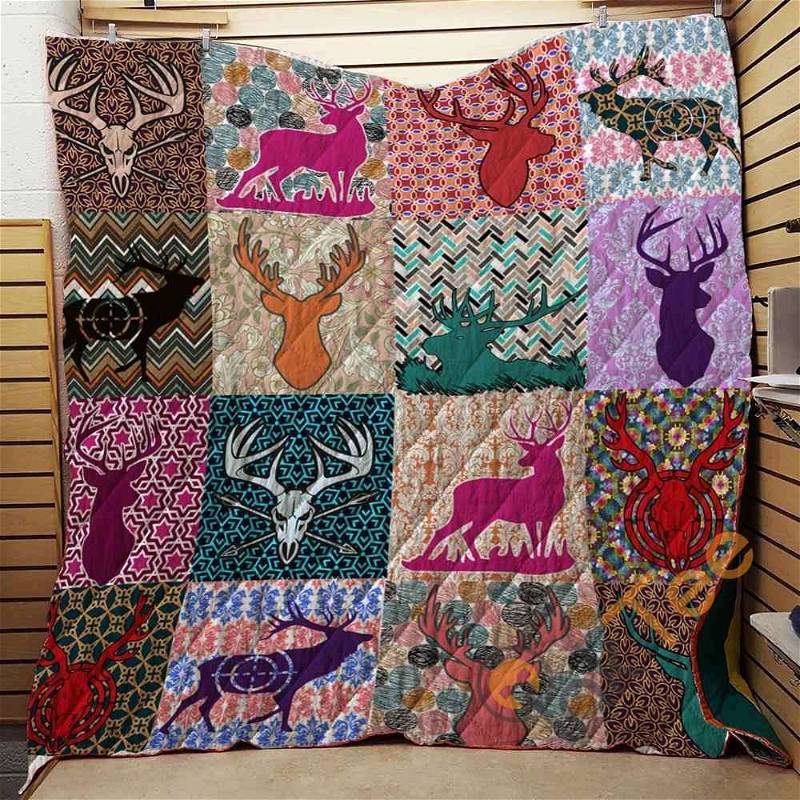 Life Of Hunting Quilt Blanket Bedding Set
