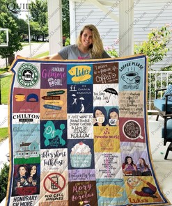 Life's Short Talk Fast Gilmore Girls Collection Quilt Blanket