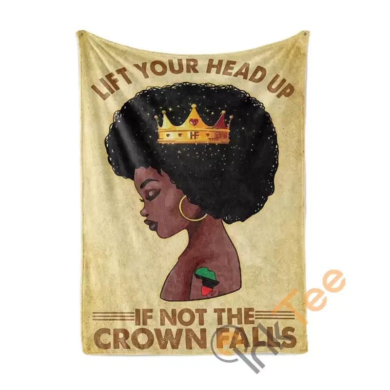 Lift Your Head Up Sherpa Fleece Blanket Gifts for Family, for Couple