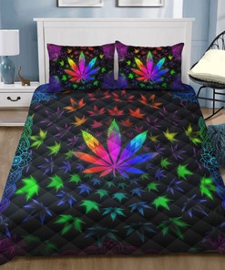 Ligerking Collected Weed Quilt Blanket Bedding Set Bedding Set Quilt Blanket Bedding Set