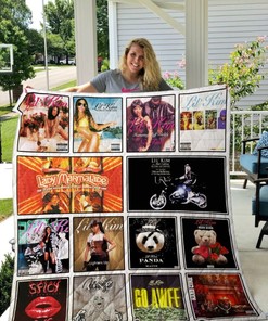 Lil' Kim Love Collected Collection Quilt Blanket Bedding Set