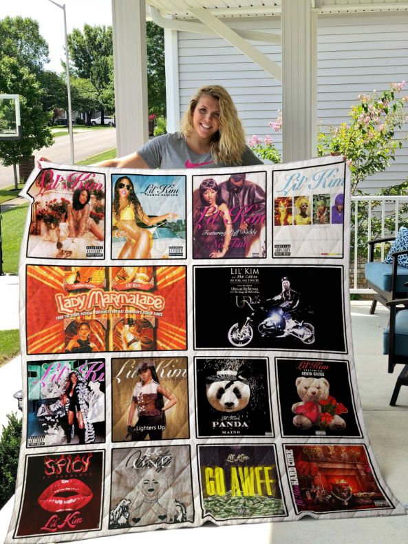 Lil' Kim Love Collected Collection Quilt Blanket Bedding Set