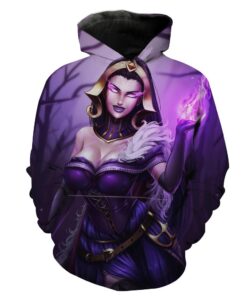 Liliana Magic Planeswalker Artwork Hoodie 3D