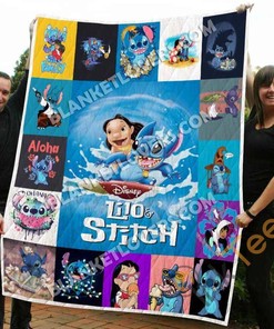 Lilo And Stitch 1 Quilt Blanket Bedding Set