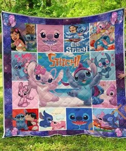 Lilo And Stitch Quilt Blanket Bedding Set