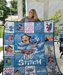 Lilo andamp Stitch Blanket For Fans for Home Décor