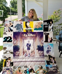 Lily Allen Albums For Fans Ver Collection Quilt Blanket Bedding Set