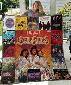 Limited Edition Bee Gees Quilt Blanket Bedding Set