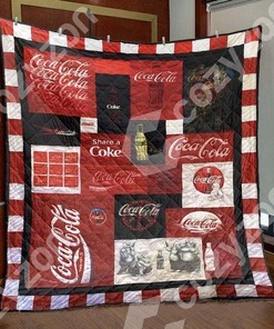 Limited Edition Coca Cola Quilt Blanket