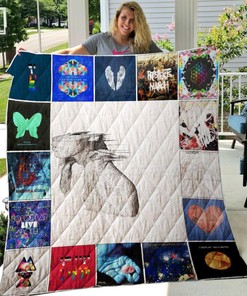 Limited Edition Coldplay Quilt Blanket Bedding Set