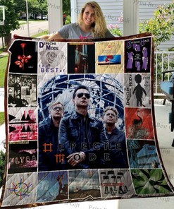 Limited Edition Depeche Mode Quilt Blanket Bedding Set