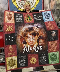 Limited Edition Harry Potter Quilt Blanket Bedding Set