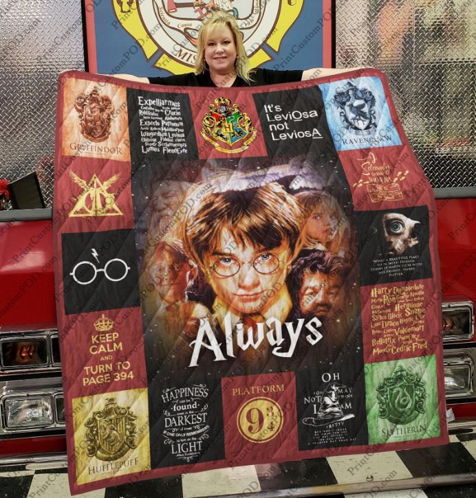 Limited Edition Harry Potter Quilt Blanket Bedding Set
