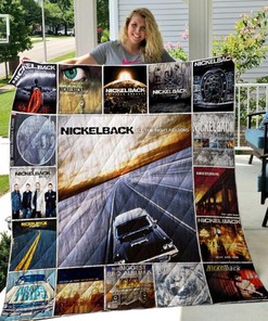 Limited Edition Nickelback Quilt Blanket Bedding Set