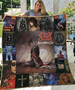 Limited Edition Ozzy Osbourne Quilt Blanket Bedding Set