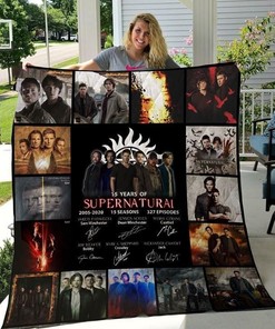 Limited Edition Supernatural All Season Quilt Blanket Bedding Set