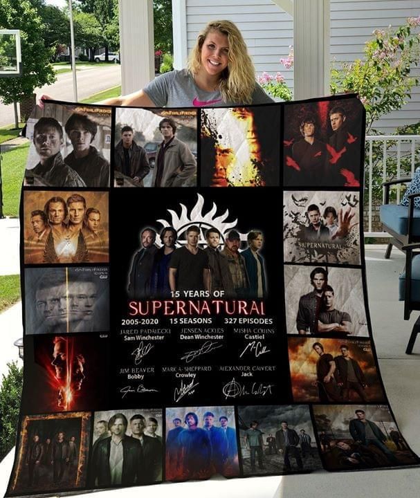Limited Edition Supernatural All Season Quilt Blanket Bedding Set