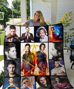 Limited Edition Supernatural Winchester All Season Plus Size Quilt Blanket Bedding Set