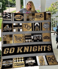 Limited Edition Ucfk Quilt Blanket Bedding Set
