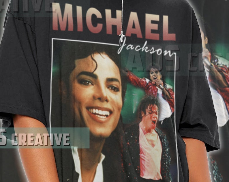 Limited Michael Jackson Shirt Vintage 90S Grapic Tee Unisex Singer Tshirt Bootleg Horror Sweatshirt Ads13 - Image 2