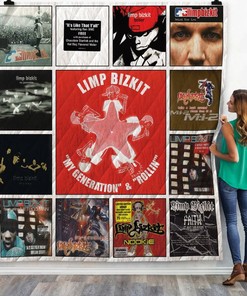 Limp Bizkit Albums For Fans Collection Quilt Blanket Bedding Set