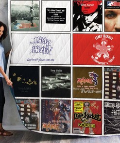 Limp Bizkit Albums For Fans Ver Collection Quilt Blanket Bedding Set