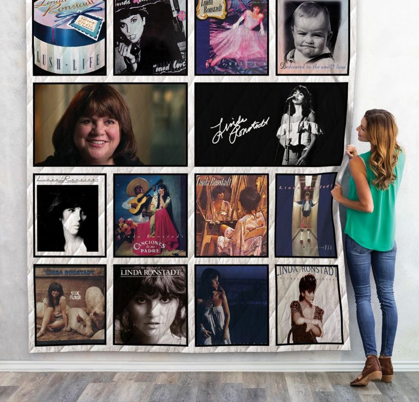 Linda Ronstad Albums Collected Quilt Blanket Bedding Set