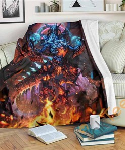 Lindworm Sherpa Fleece Blanket Gifts for Family, for Couple
