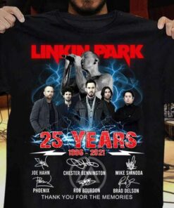 Linkin Park 25 Years 1996 - 2021 T-Shirt